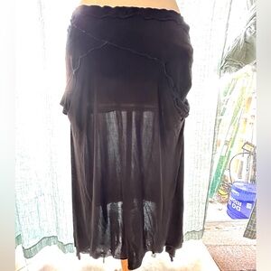 Max Studio Black Skirt L.